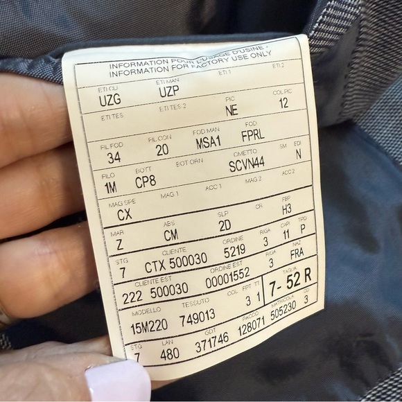 Ermenegildo Zegna Milano Easy Wool Linen & Silk Blazer Suit Jacket Size 52 R - Picture 11 of 13